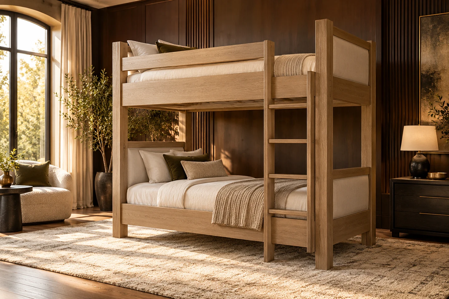 Bunk Bed design inspiration 1 in a warm interior