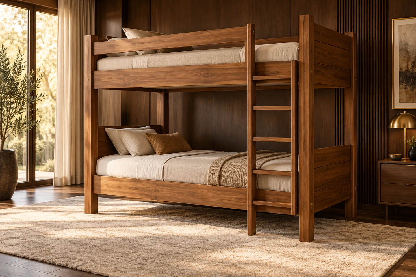Bunk Bed design inspiration 3 in a warm interior
