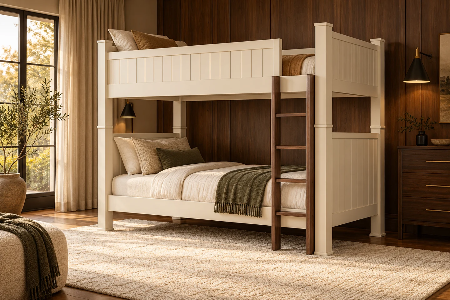 Bunk Bed design inspiration 4 in a warm interior