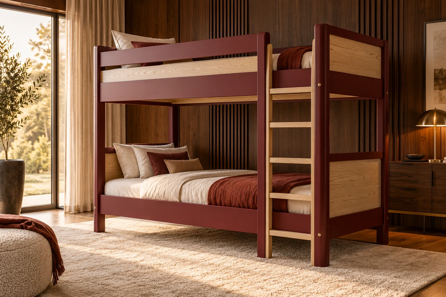 Bunk Bed design inspiration 5 in a warm interior