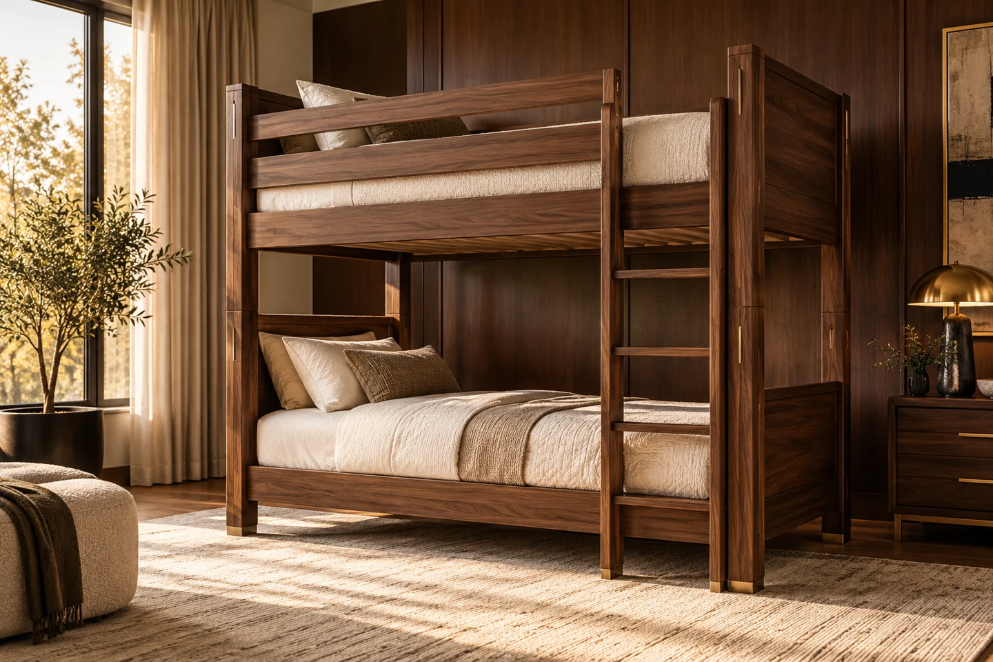 Bunk Bed design inspiration 9 in a warm interior