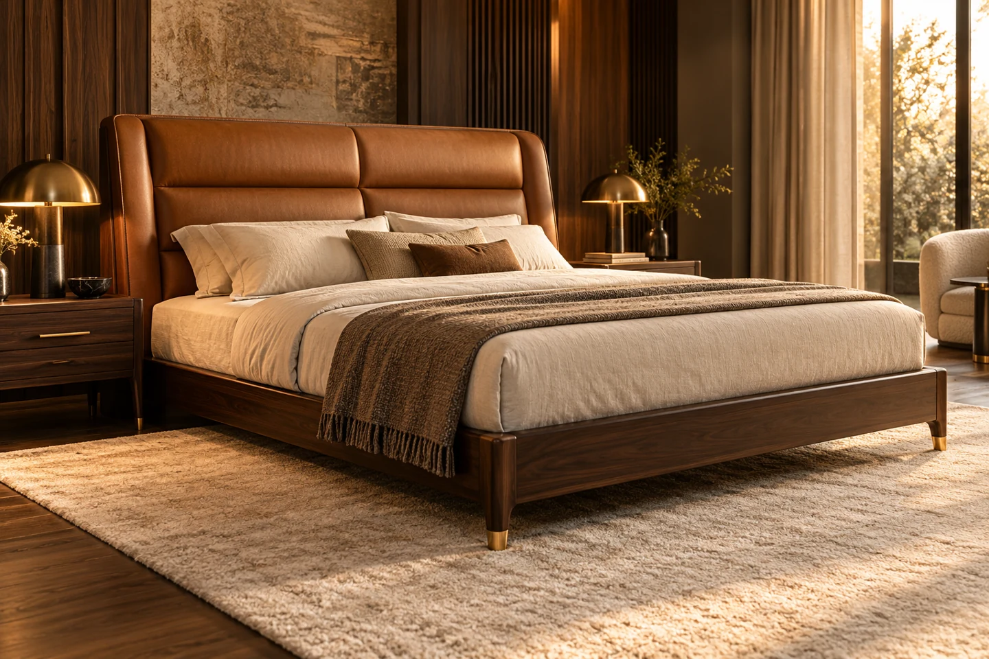 Custom Bed design inspiration 3 in a warm interior