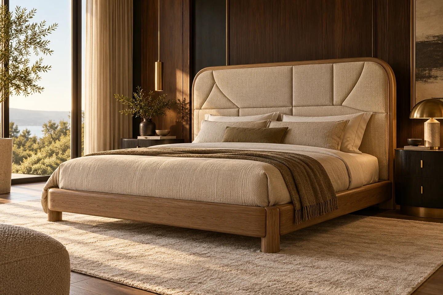 Custom Bed design inspiration 6 in a warm interior