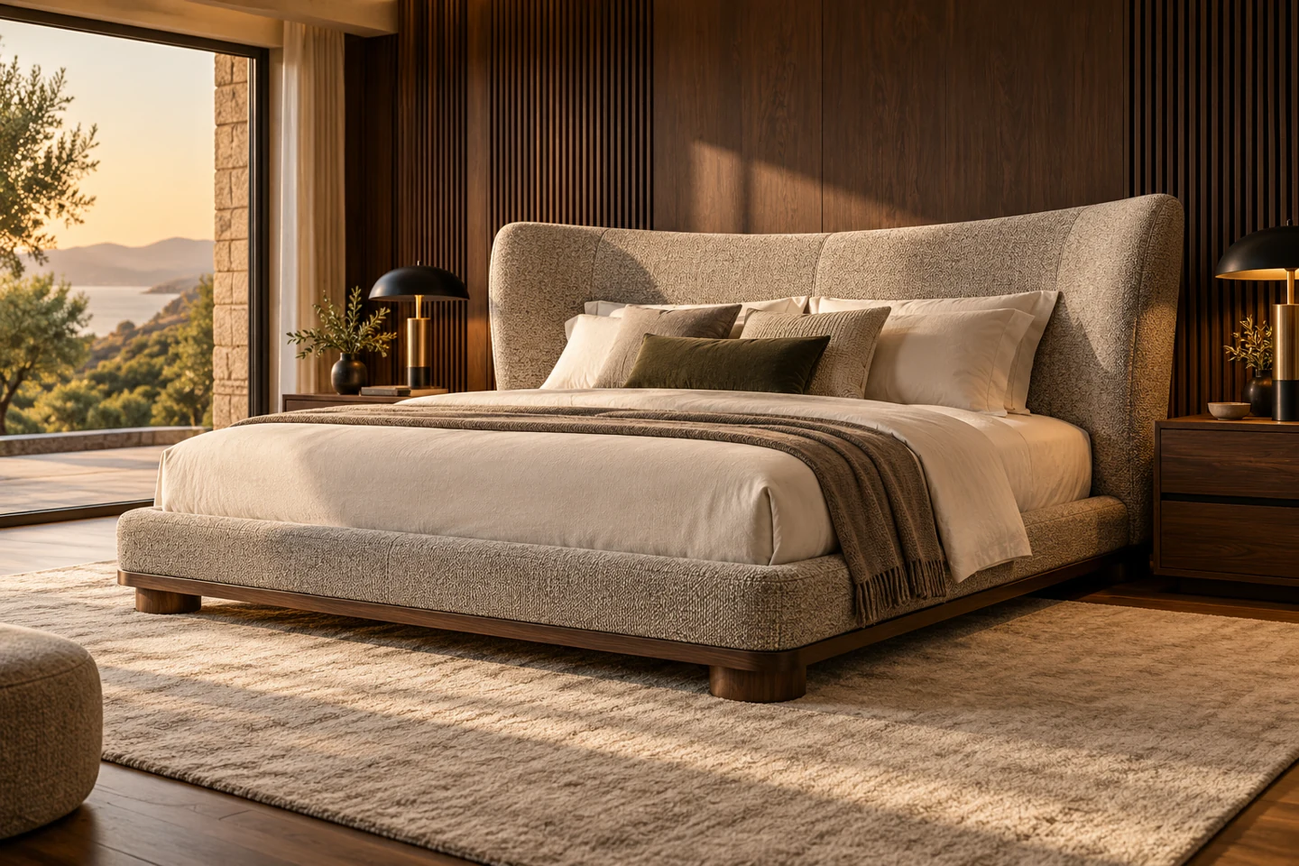 Custom Bed design inspiration 8 in a warm interior