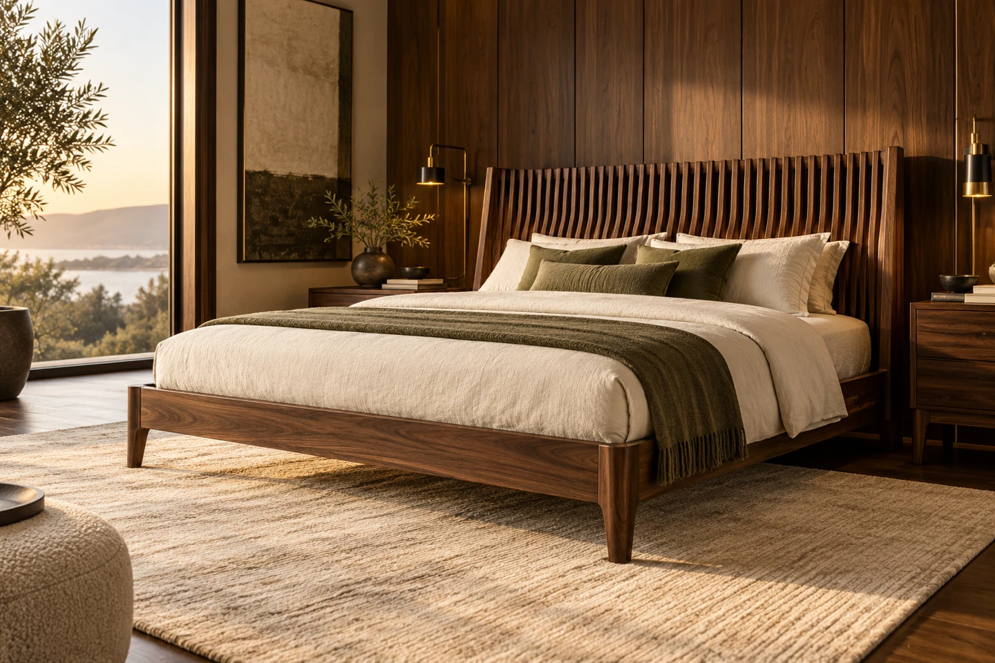 Custom Bed design inspiration 9 in a warm interior