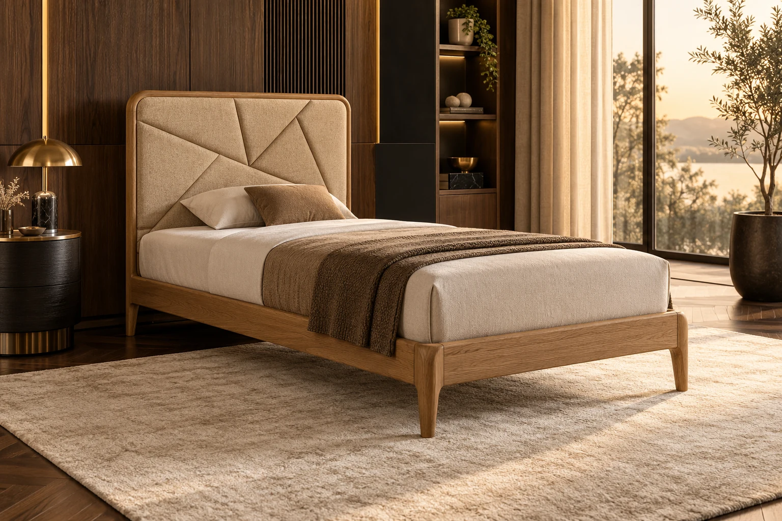 Single Bed design inspiration 6 in a warm interior