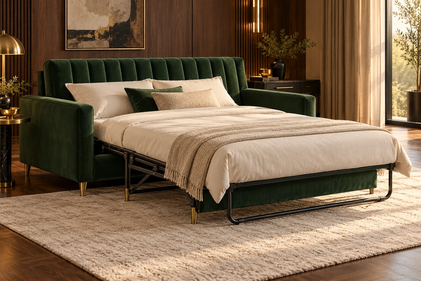 Sofa Cum Bed design inspiration 2 in a warm interior