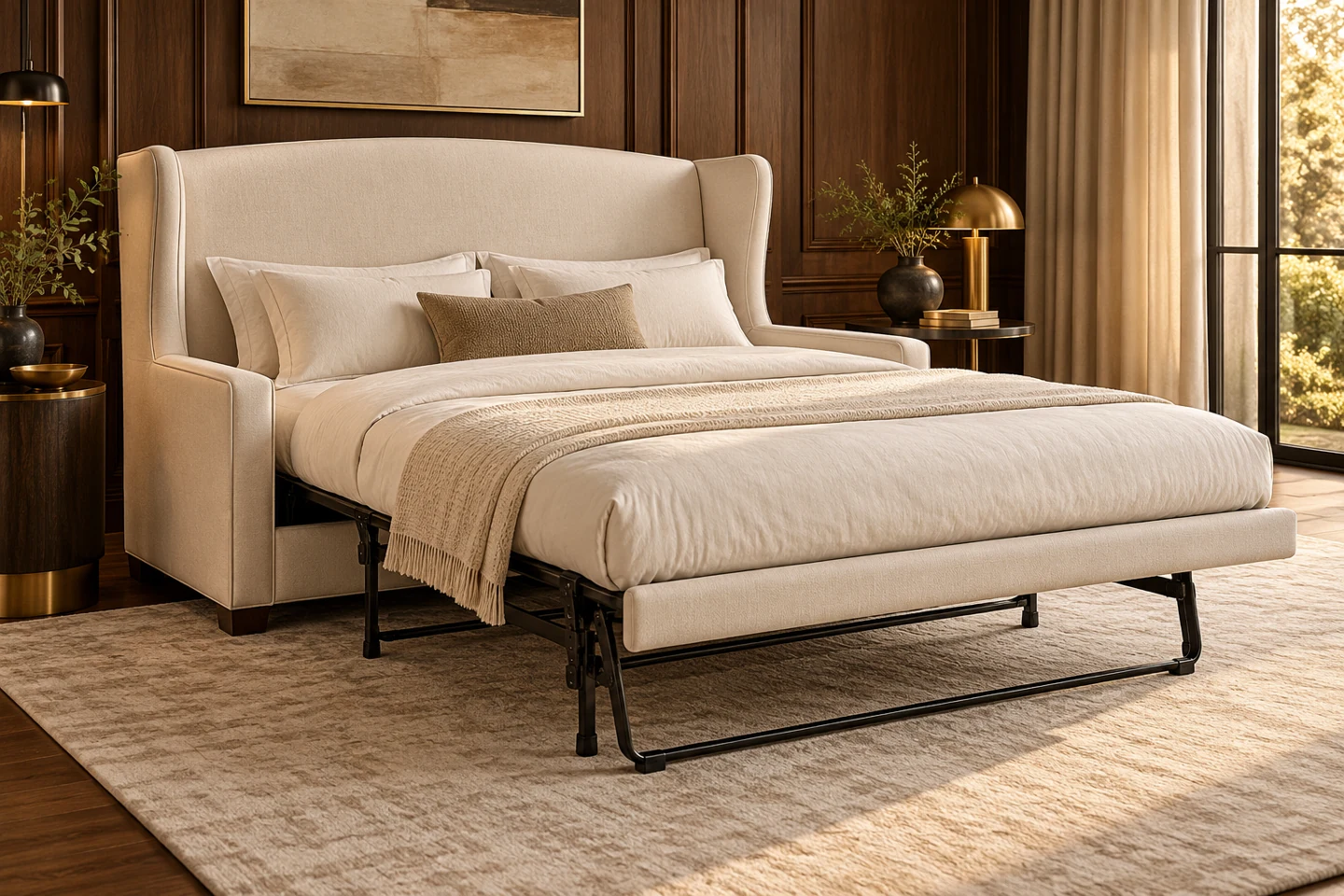 Sofa Cum Bed design inspiration 4 in a warm interior