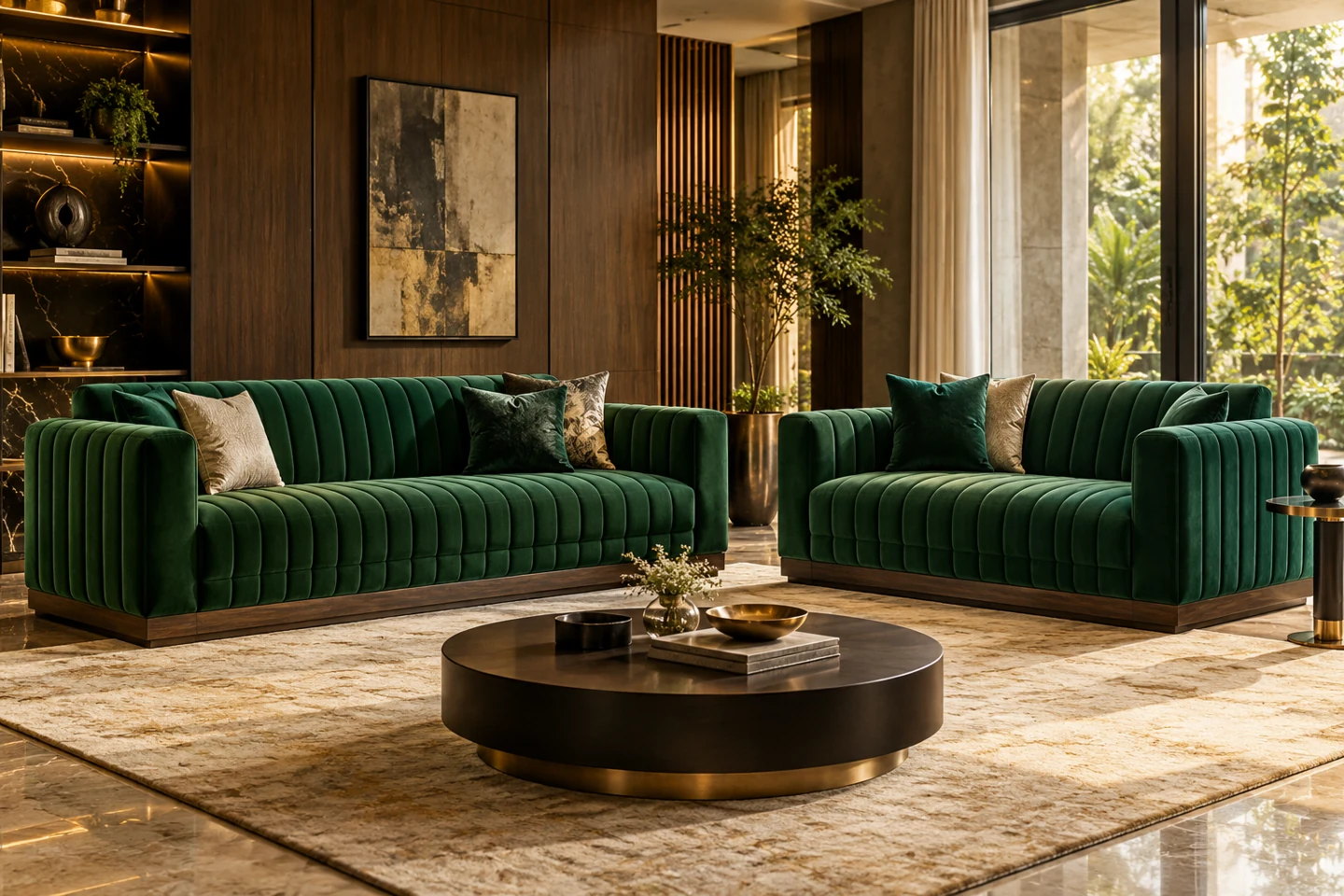 3+2 Sofa Set design inspiration 2 in a warm interior