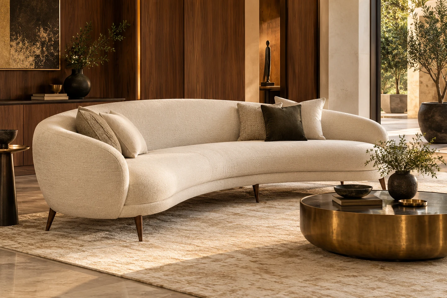 Custom Sofa design inspiration 1 in a warm interior