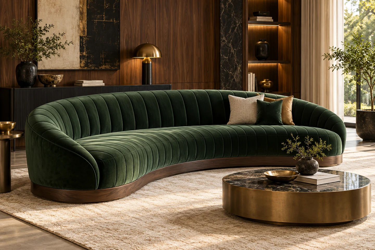 Custom Sofa design inspiration 2 in a warm interior