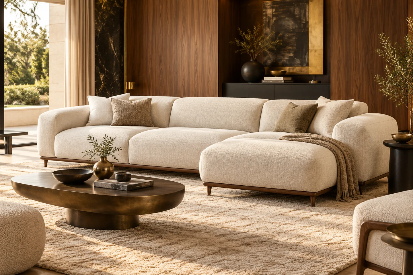 Lounge Sofa design inspiration 1 in a warm interior
