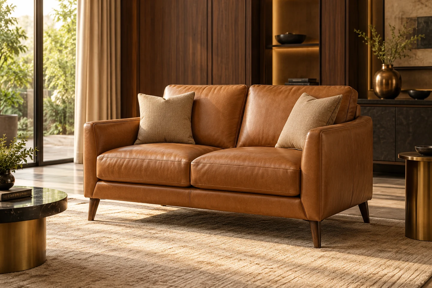 Loveseat design inspiration 3 in a warm interior