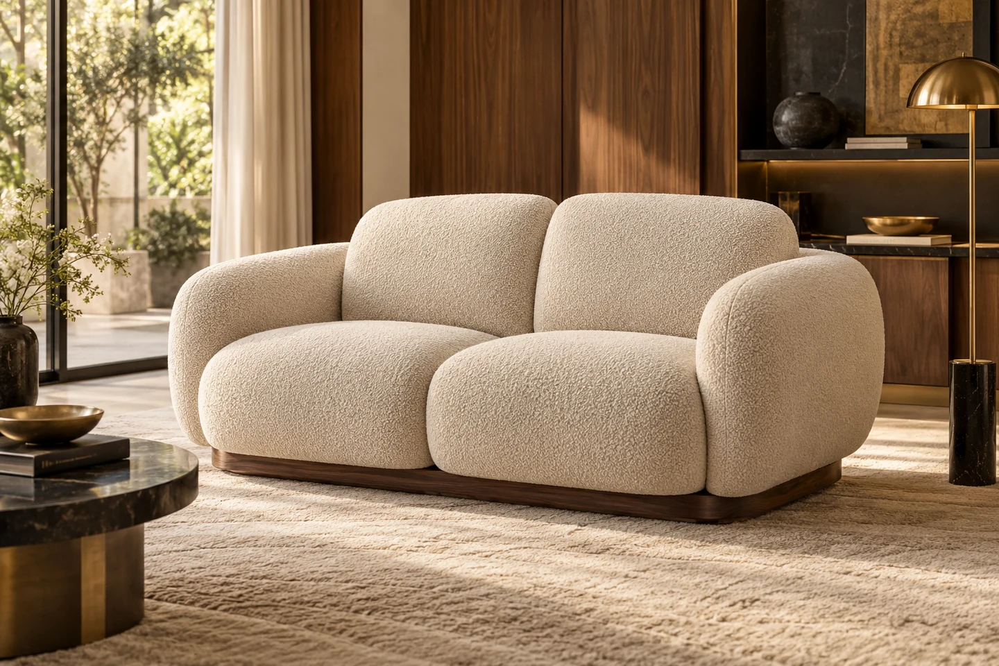 Loveseat design inspiration 4 in a warm interior