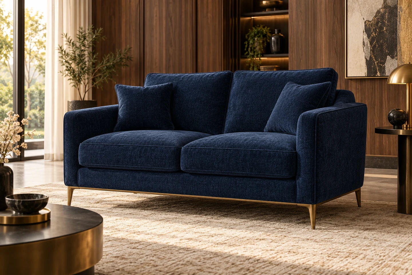 Loveseat design inspiration 5 in a warm interior