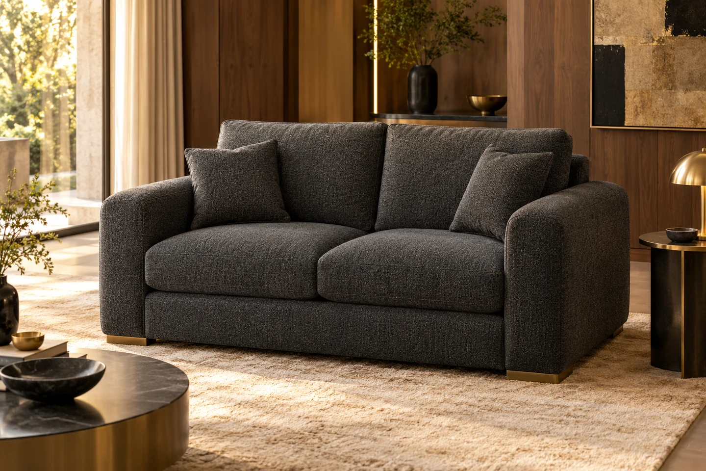 Loveseat design inspiration 10 in a warm interior