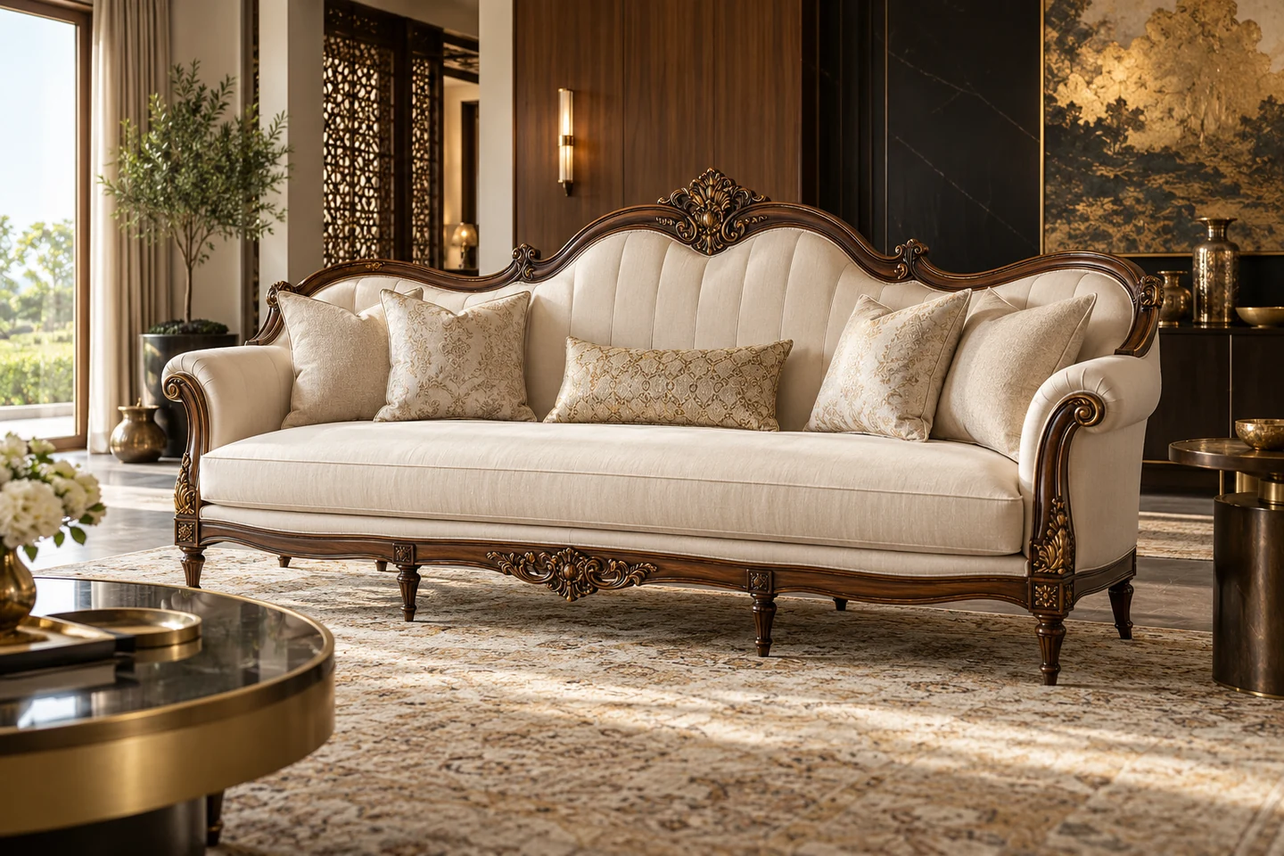 Maharaja Sofa design inspiration 1 in a warm interior