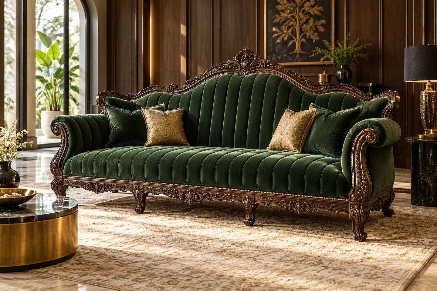 Maharaja Sofa design inspiration 2 in a warm interior