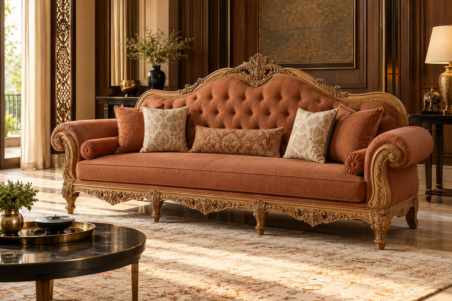 Maharaja Sofa design inspiration 6 in a warm interior