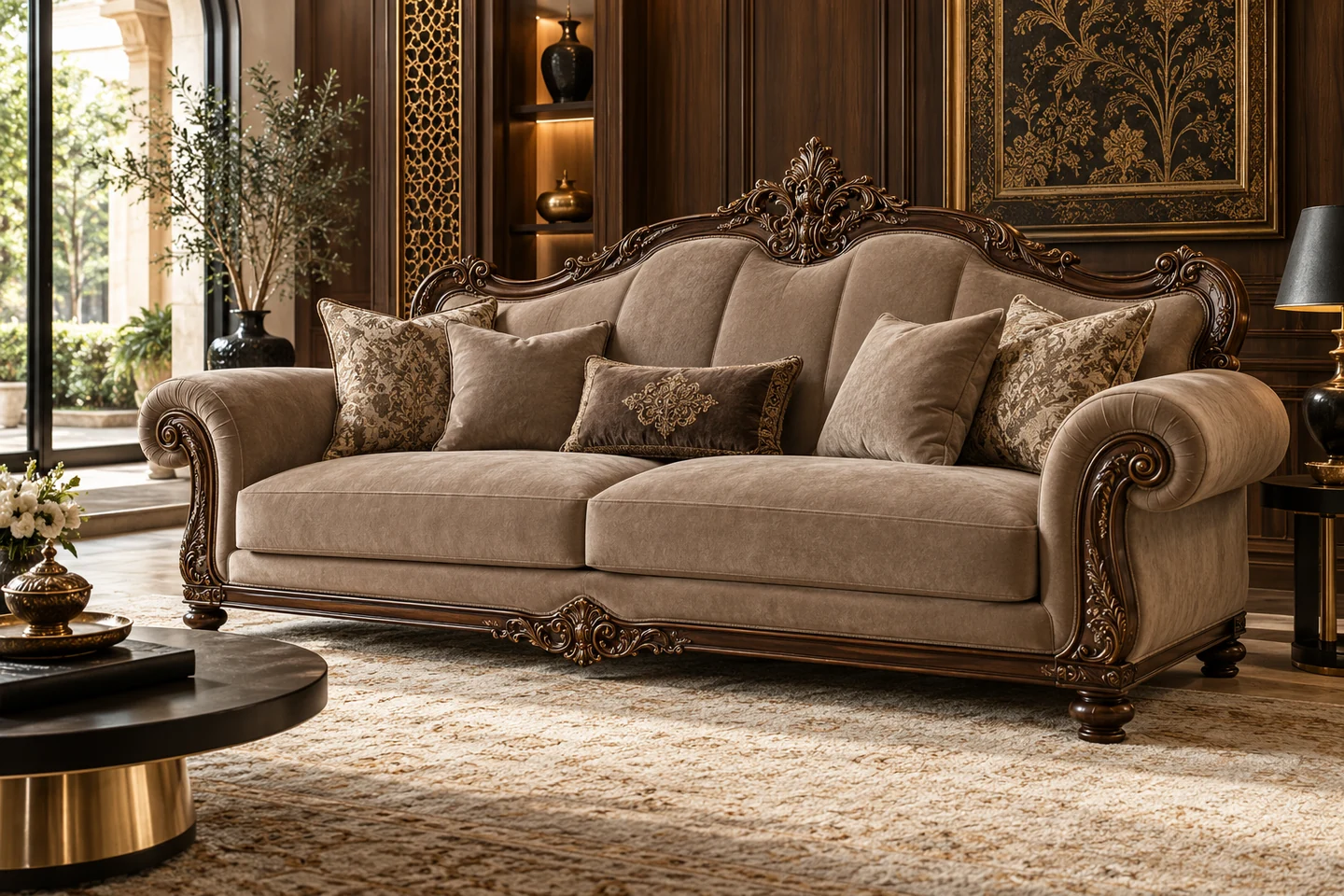 Maharaja Sofa design inspiration 7 in a warm interior