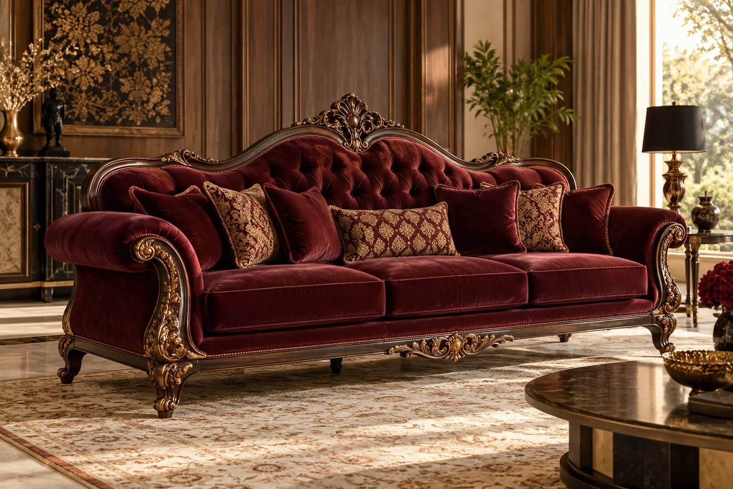 Maharaja Sofa design inspiration 8 in a warm interior