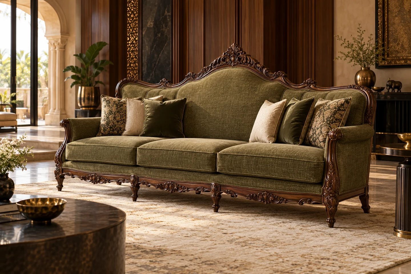 Maharaja Sofa design inspiration 9 in a warm interior