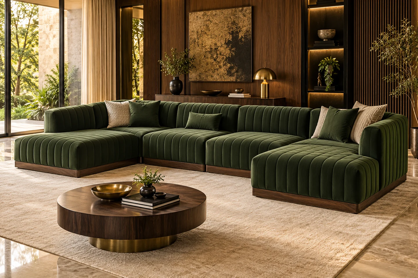 Modular Sofa design inspiration 2 in a warm interior