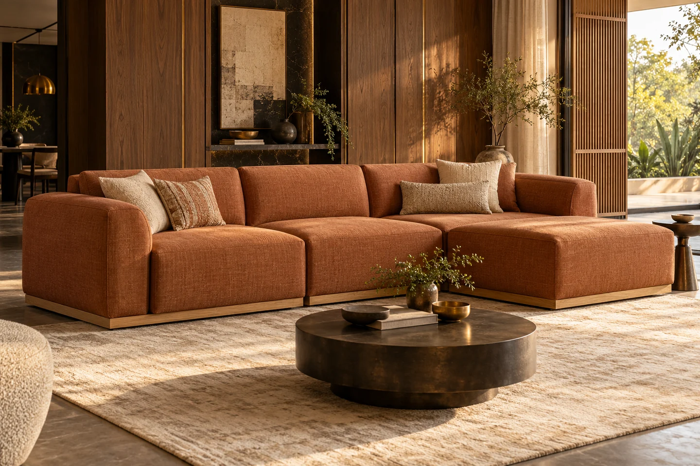 Modular Sofa design inspiration 6 in a warm interior