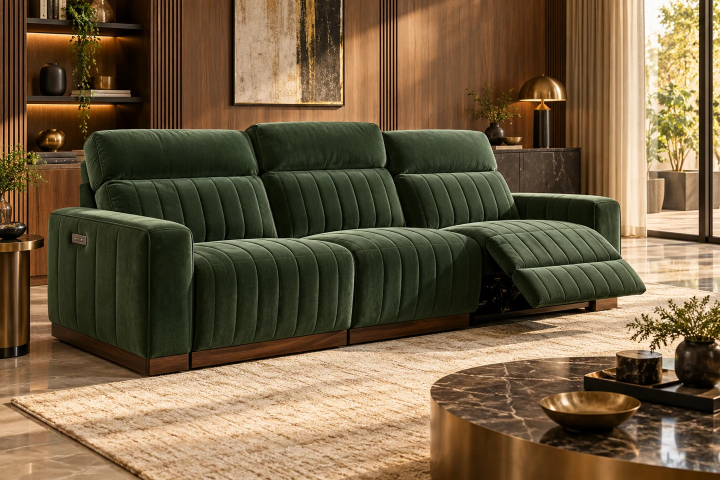 Recliner Sofa design inspiration 2 in a warm interior