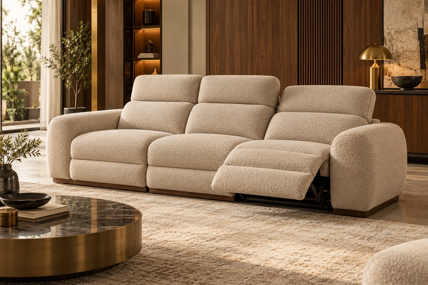 Recliner Sofa design inspiration 4 in a warm interior