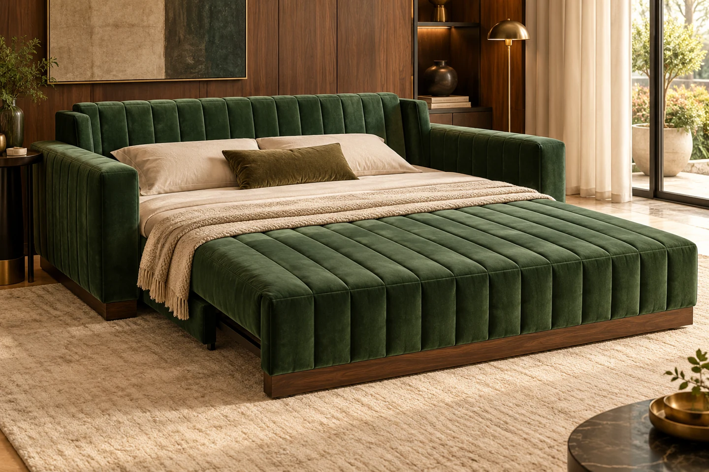 Sofa Cum Bed design inspiration 2 in a warm interior