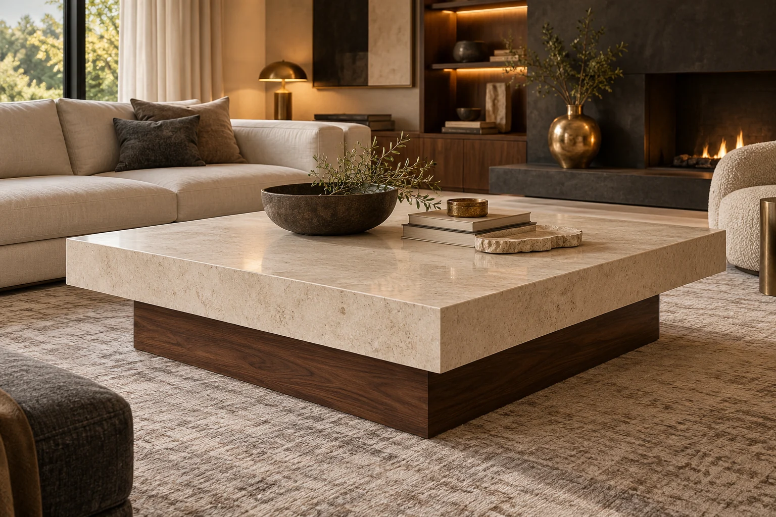 Centre Table design inspiration 9 in a warm interior