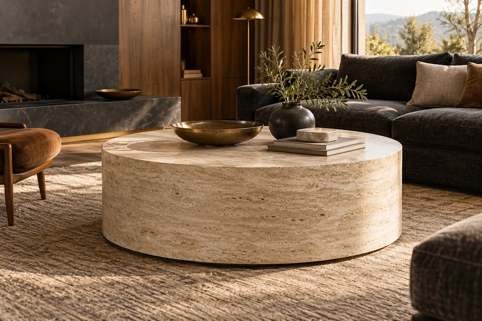 Coffee Table design inspiration 1 in a warm interior