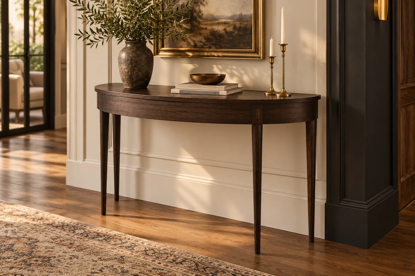 Console Table design inspiration 5 in a warm interior