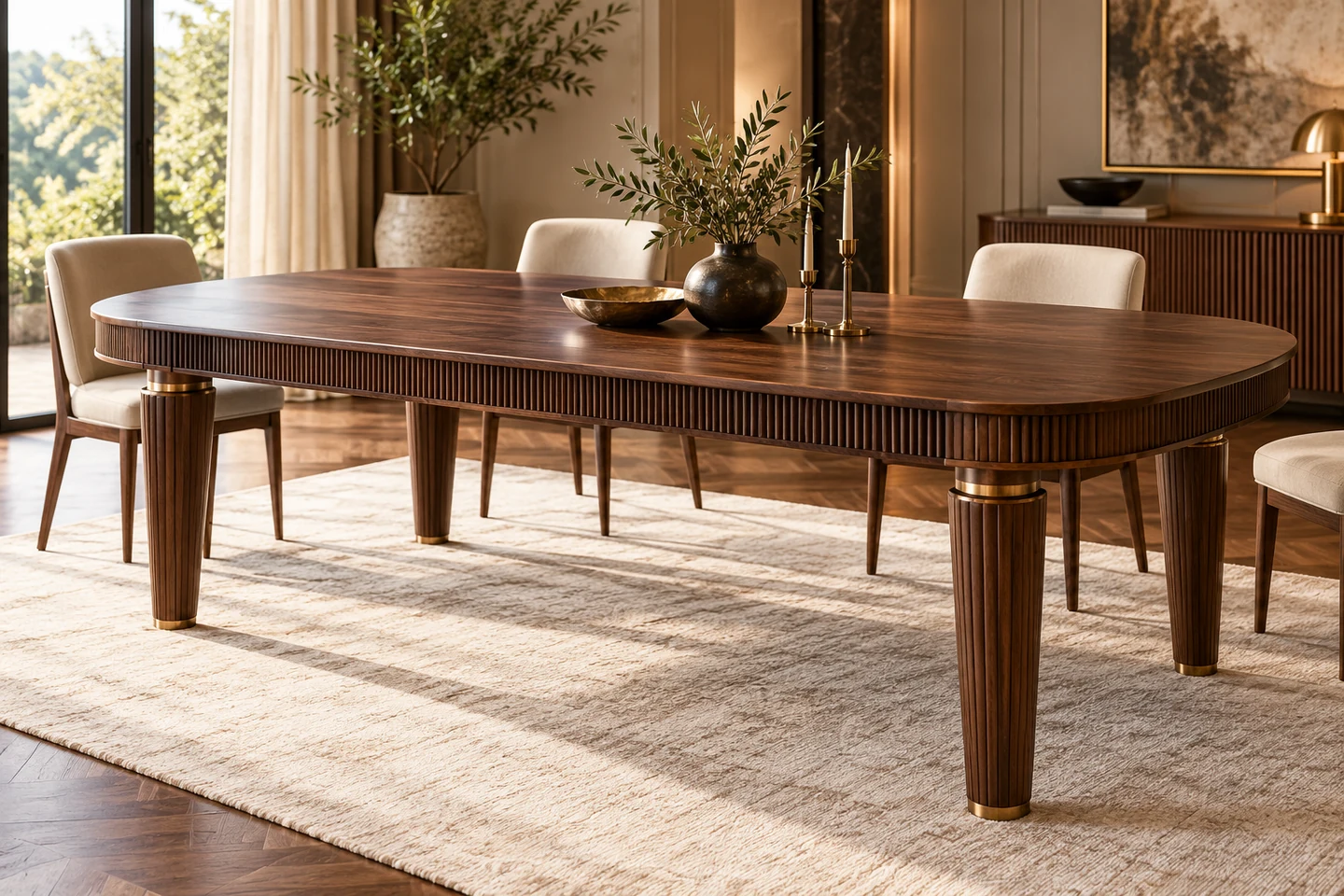 Custom Table design inspiration 2 in a warm interior