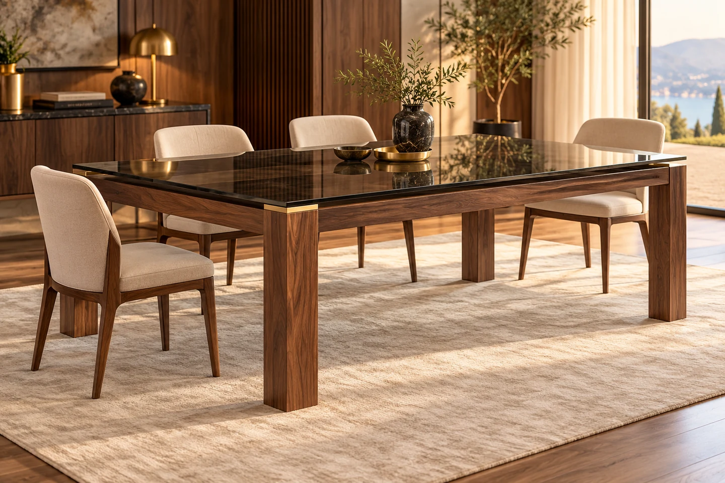 Custom Table design inspiration 6 in a warm interior
