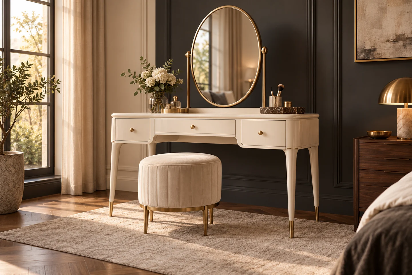 Dressing Table design inspiration 2 in a warm interior