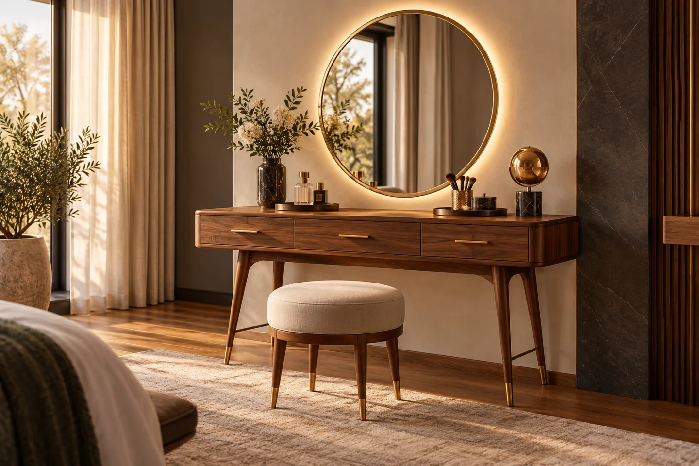 Dressing Table design inspiration 5 in a warm interior