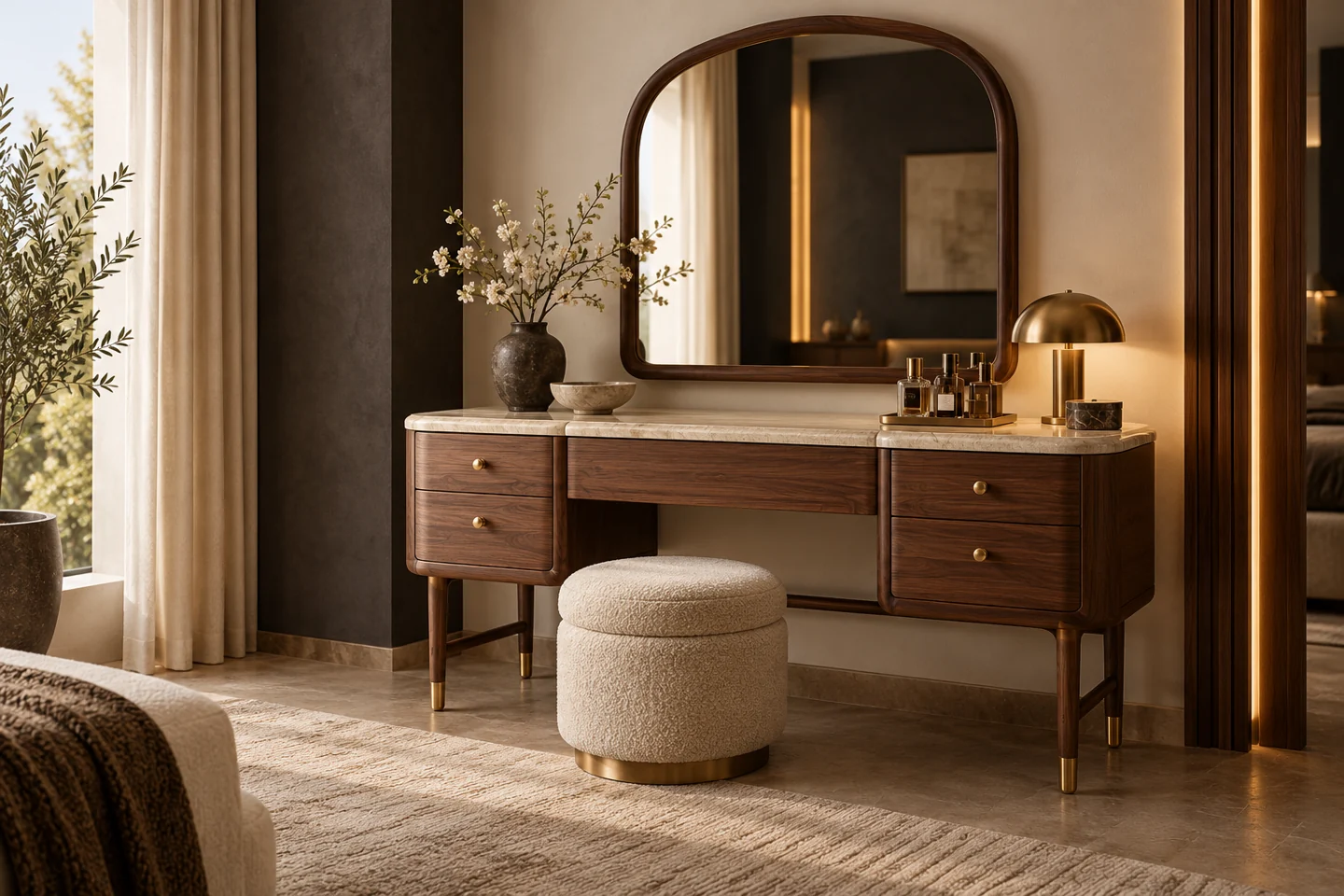Dressing Table design inspiration 6 in a warm interior
