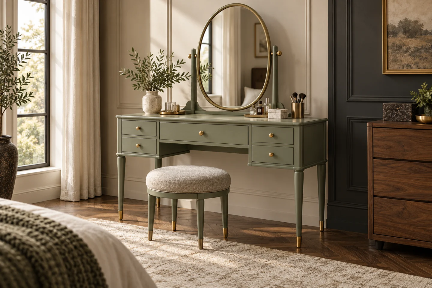 Dressing Table design inspiration 7 in a warm interior
