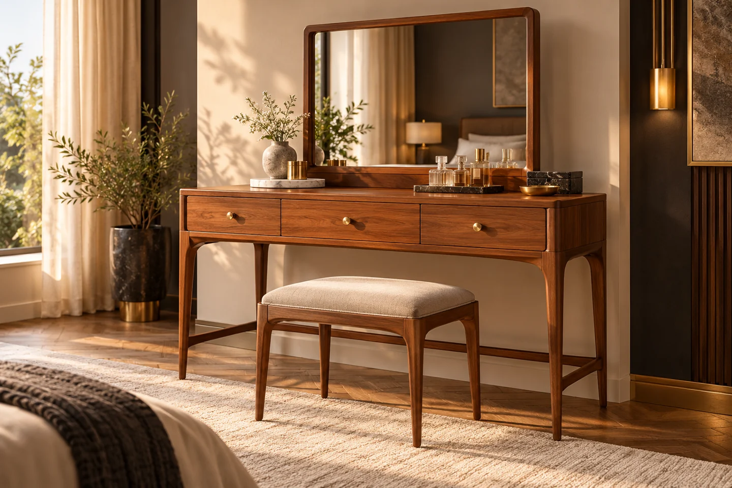 Dressing Table design inspiration 8 in a warm interior