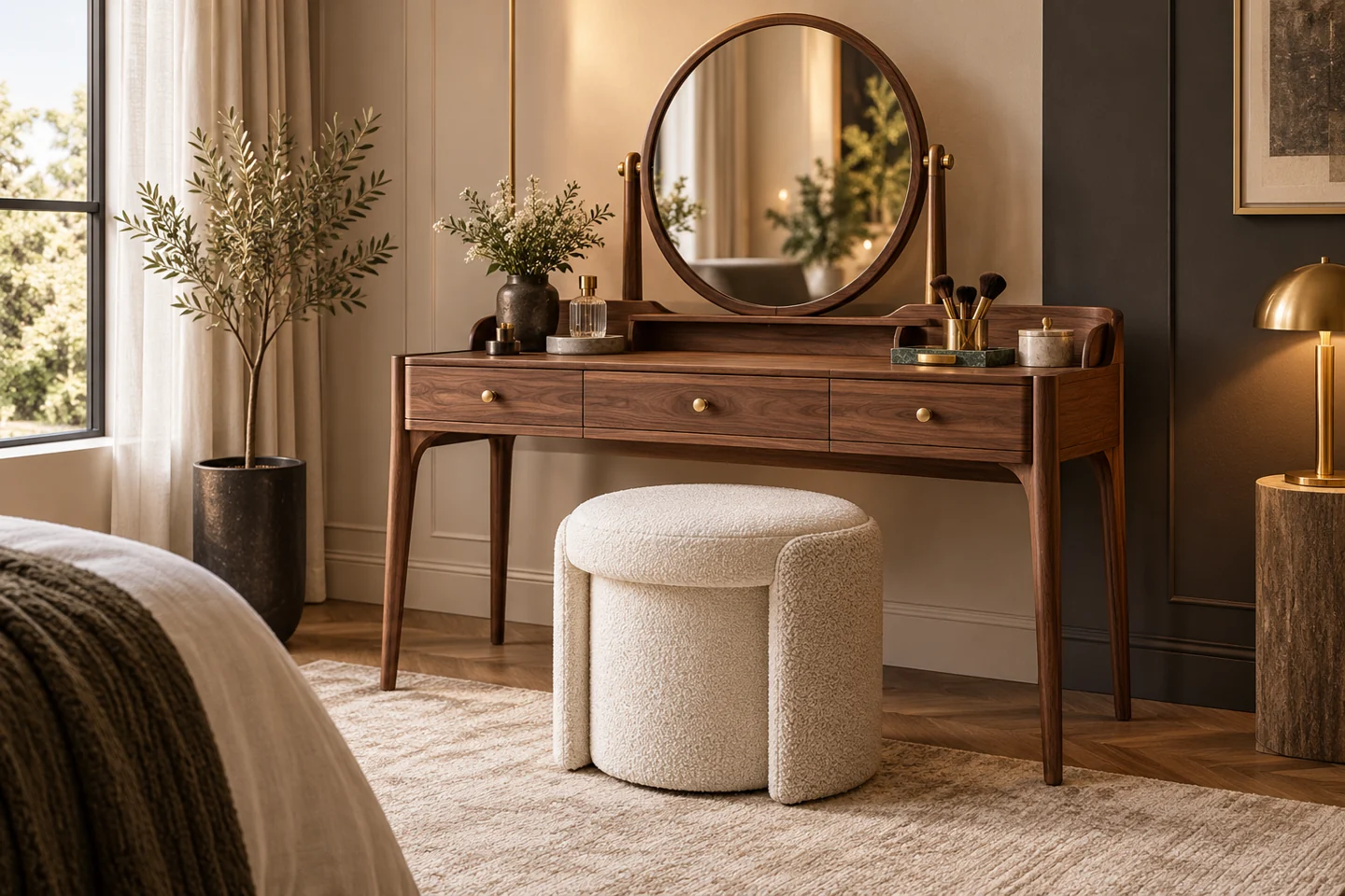 Dressing Table design inspiration 9 in a warm interior