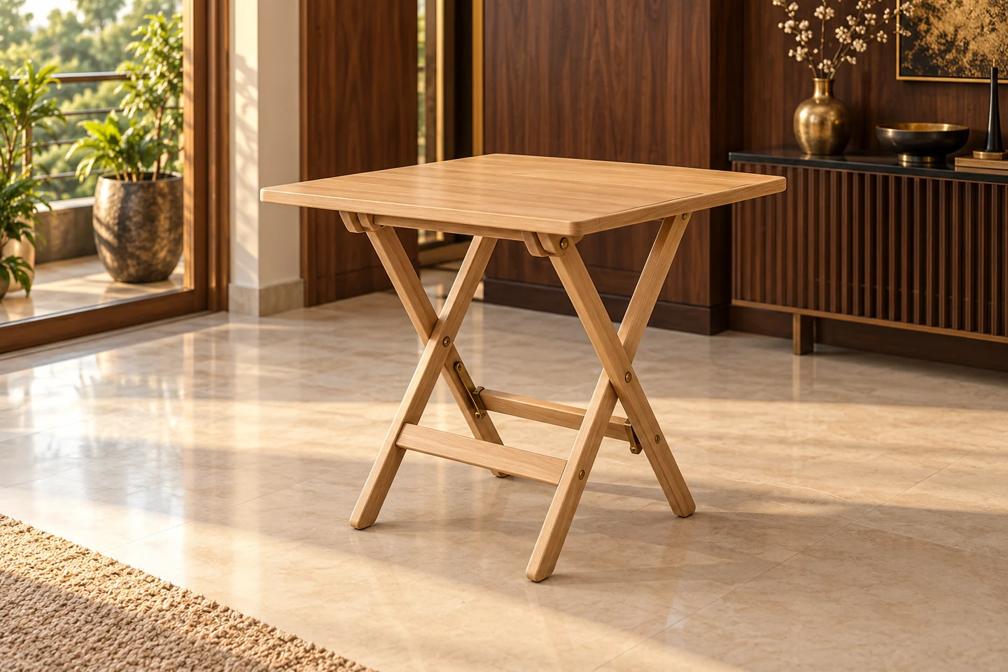 Folding Table design inspiration 3 in a warm interior