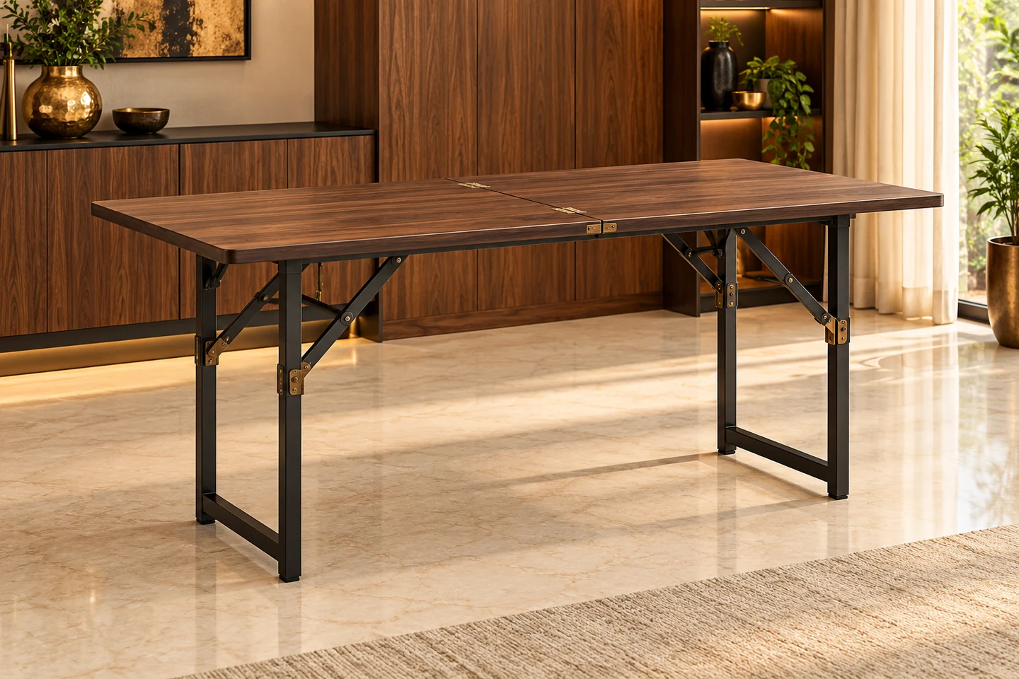 Folding Table design inspiration 5 in a warm interior