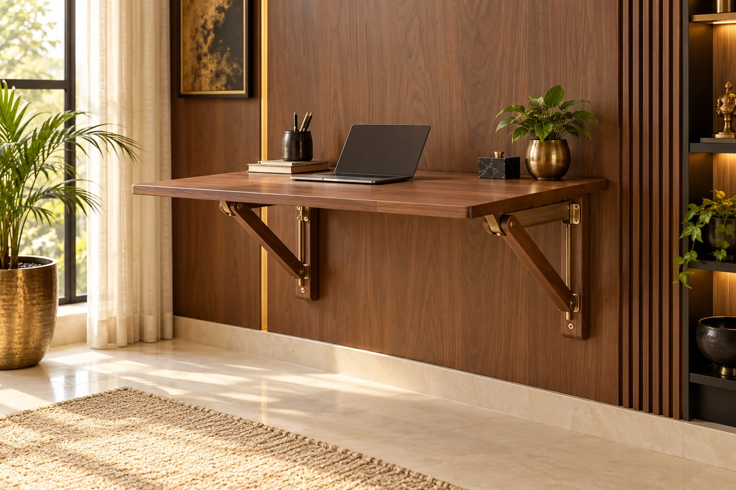 Folding Table design inspiration 6 in a warm interior