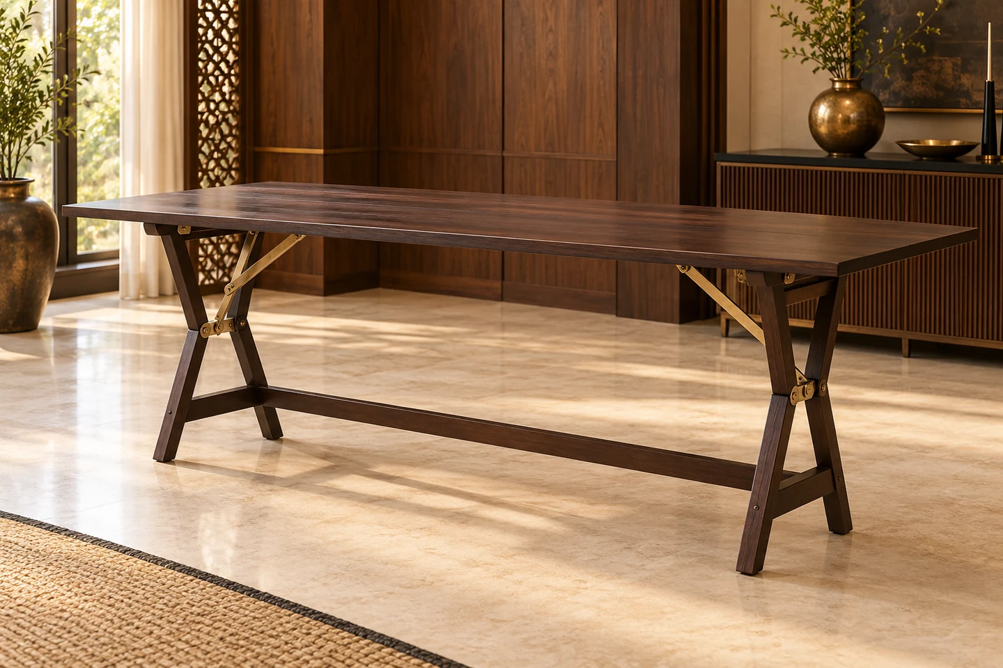 Folding Table design inspiration 8 in a warm interior