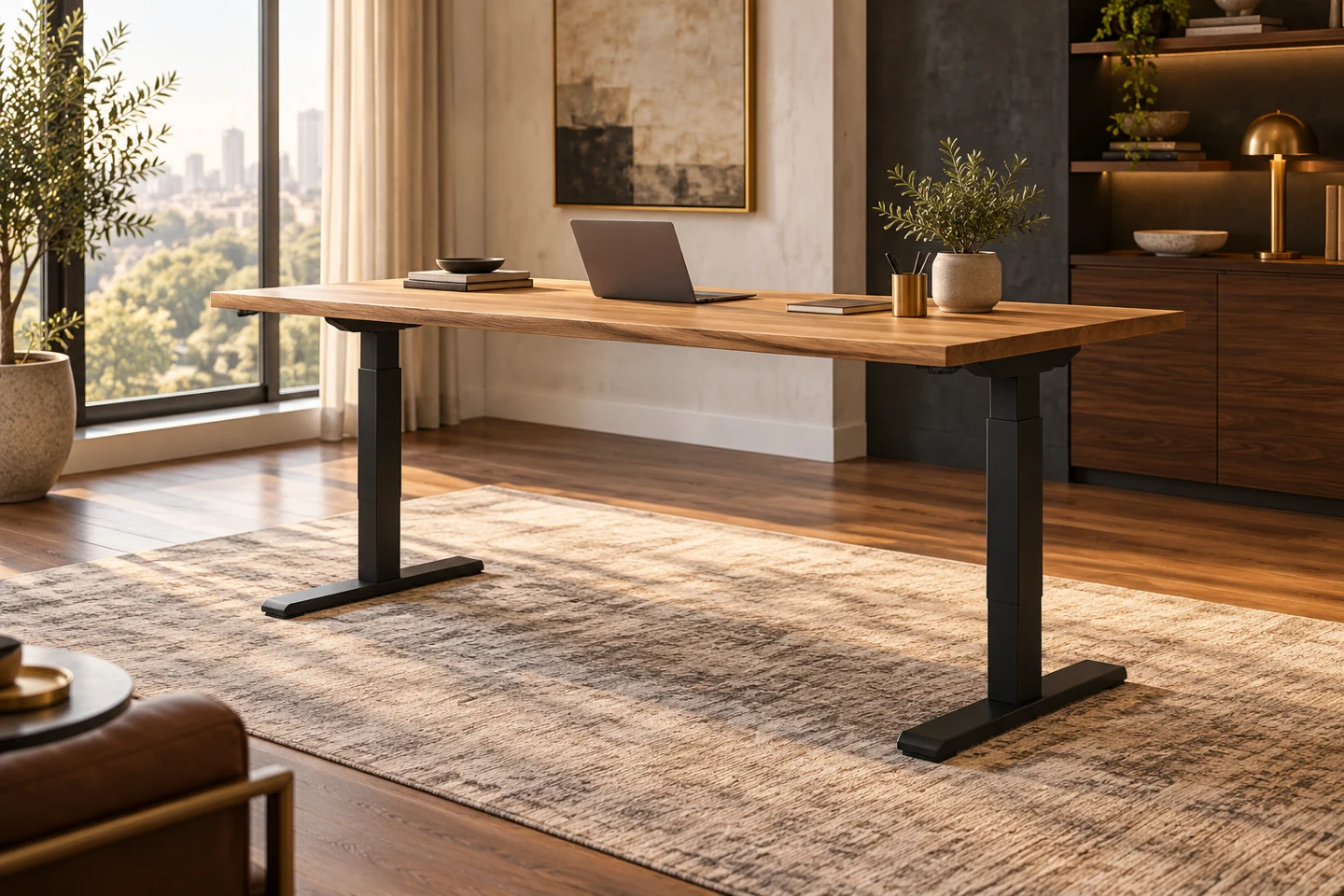 Office Table design inspiration 10 in a warm interior