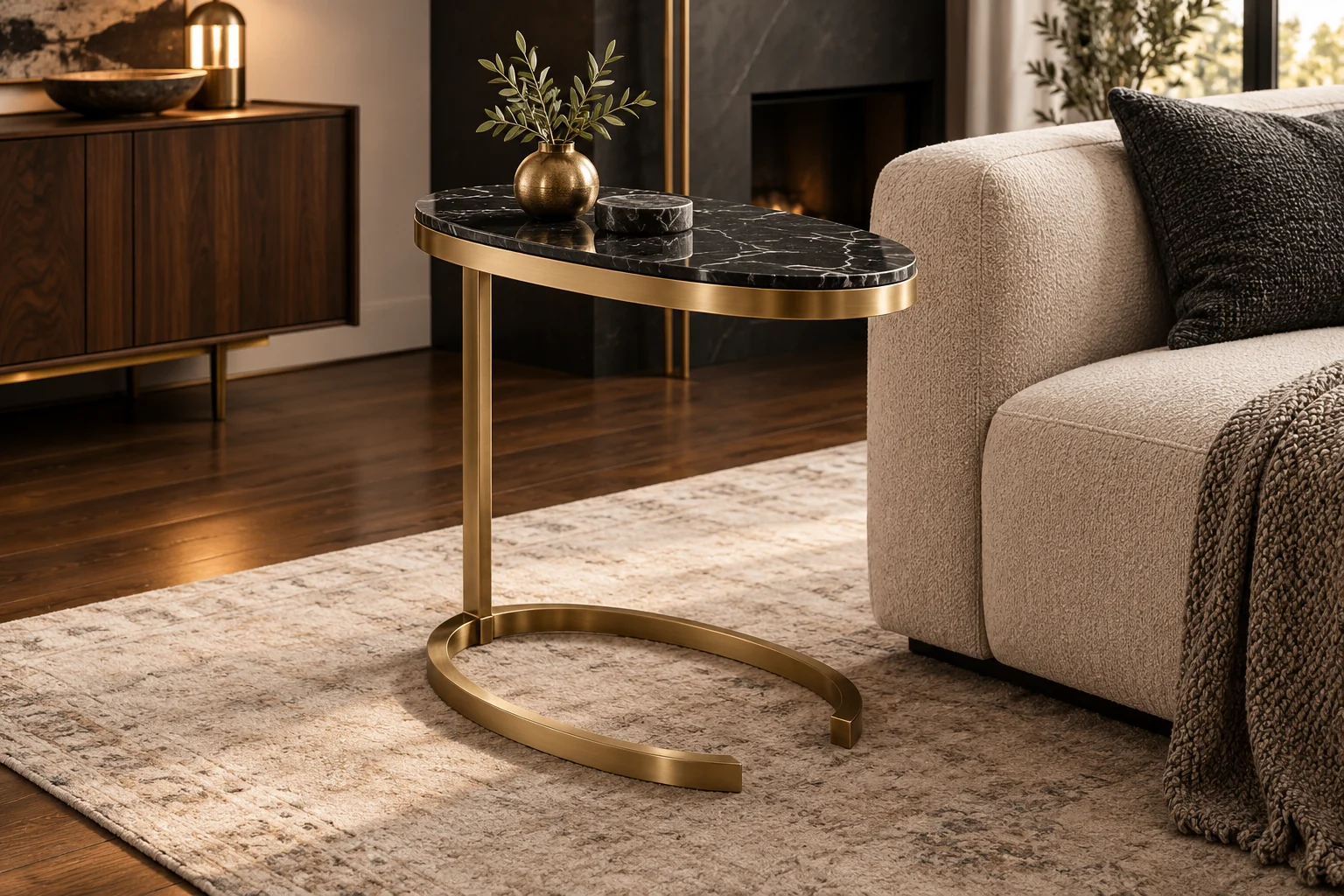 Side Table design inspiration 3 in a warm interior
