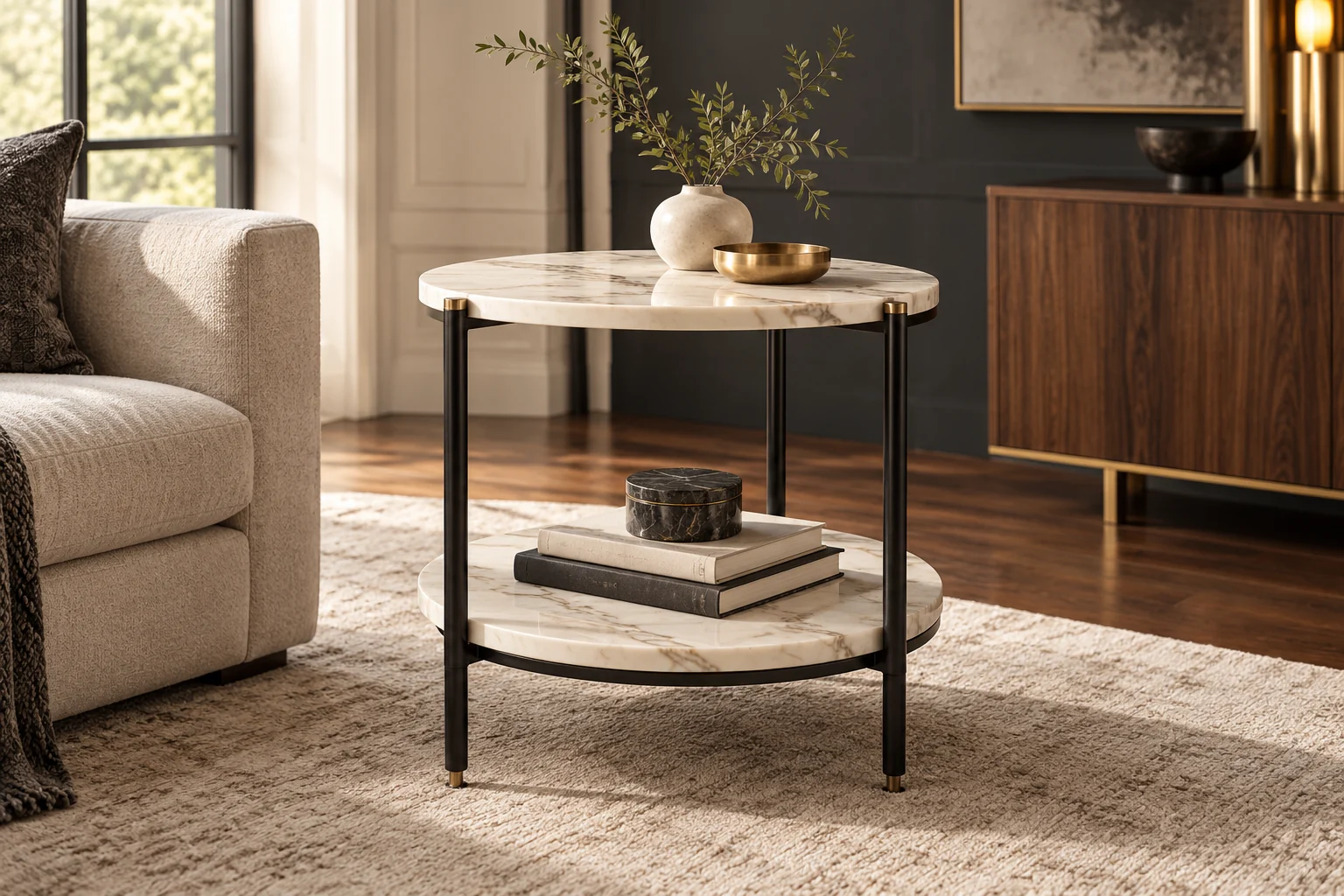 Side Table design inspiration 7 in a warm interior