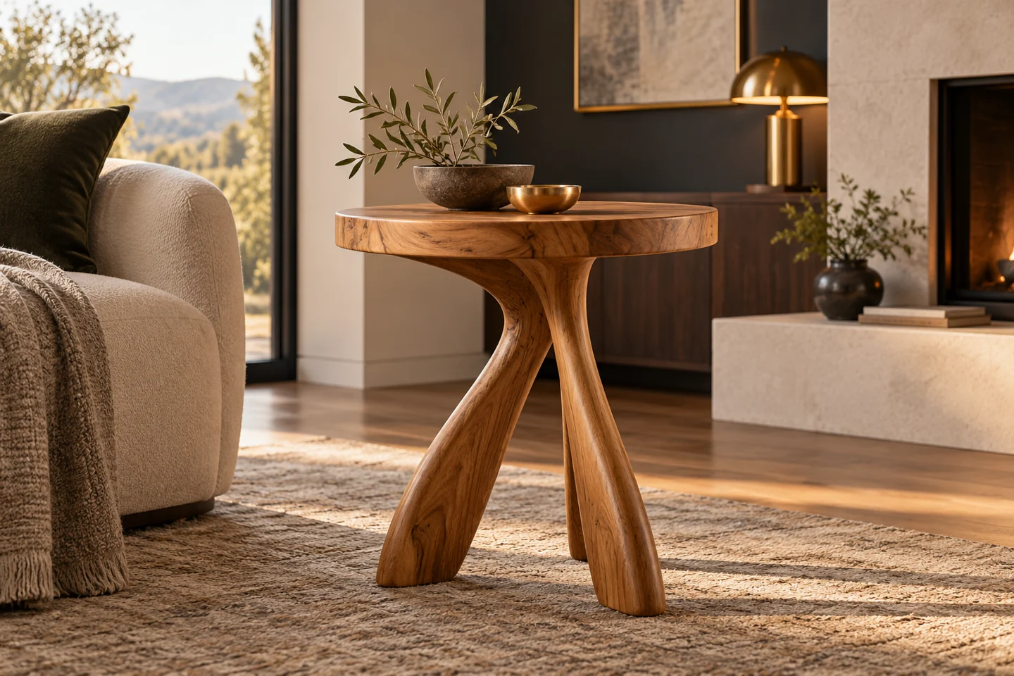 Side Table design inspiration 9 in a warm interior